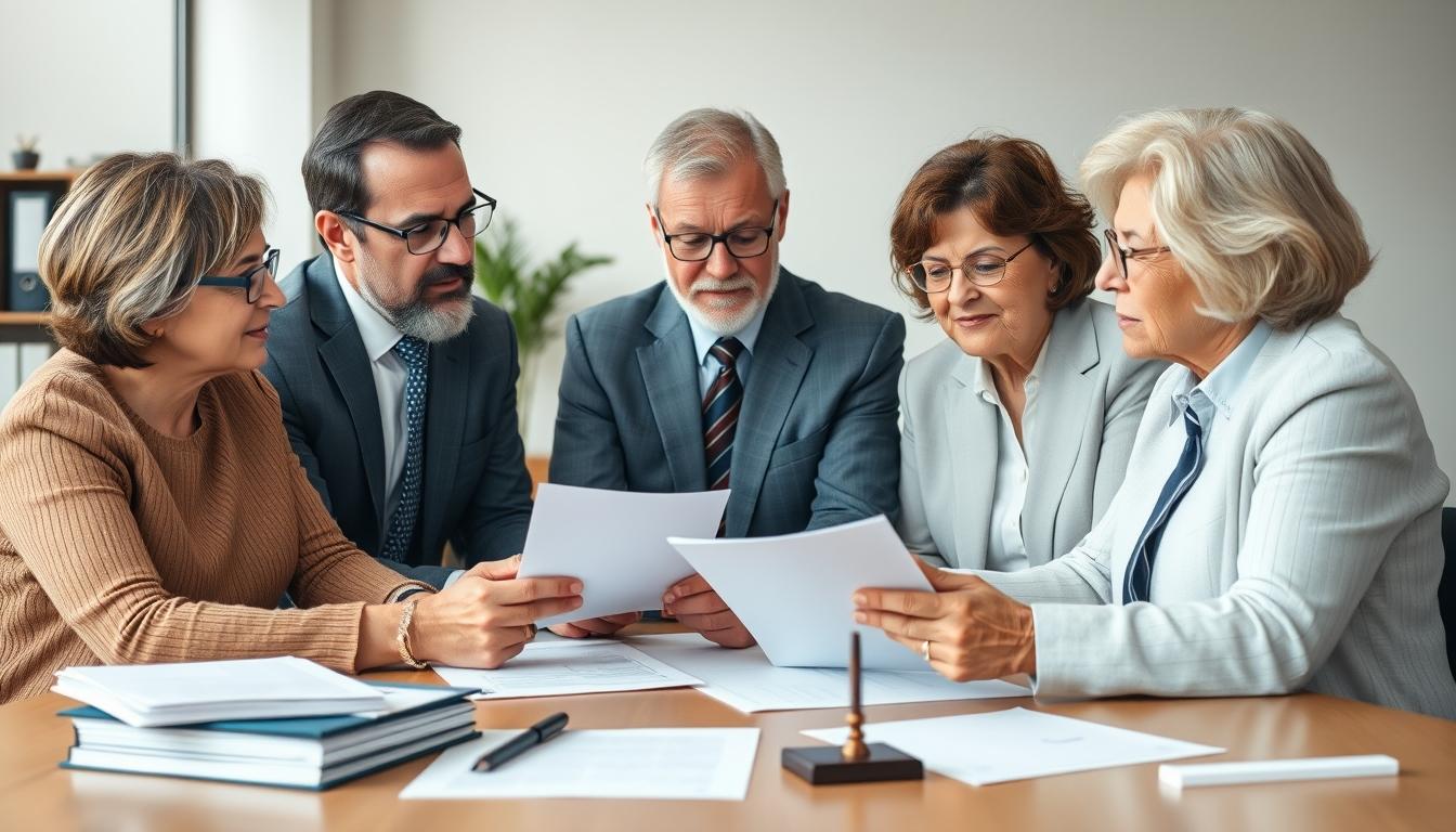 Real estate ownership transfer documents and closing confirmation